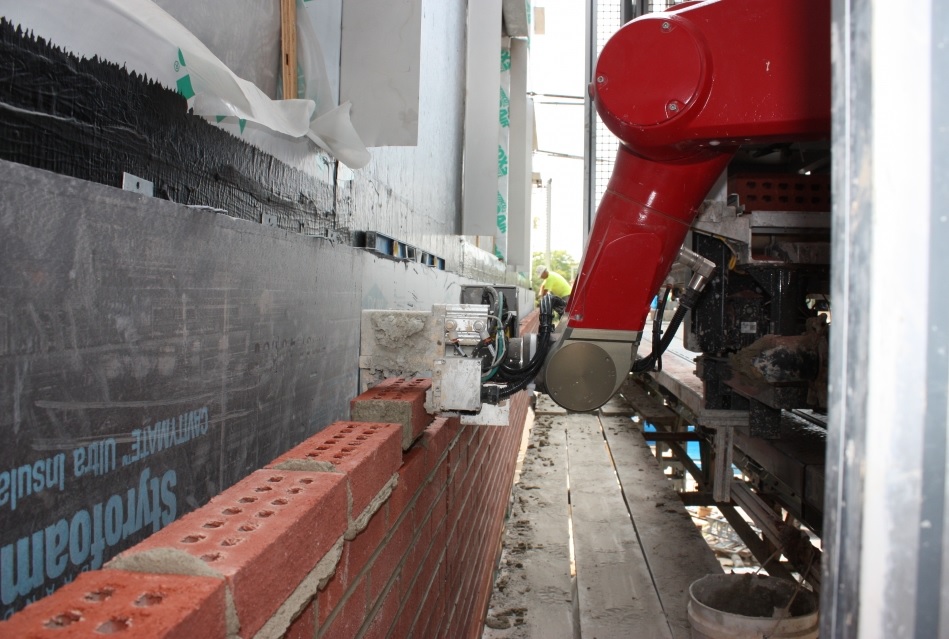 de robot SAM (Semi-Automated Mason)